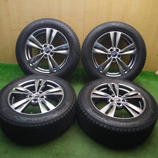 バリ溝！23年！キレイ！9.5分★Lehrmeister L-F LOUNGE 235/60R18 スタッドレス ブリヂストン ブリザック DM-V3 レアマイスター L-Fラウンジ 18インチ PCD114.3/5H★5022111Hス