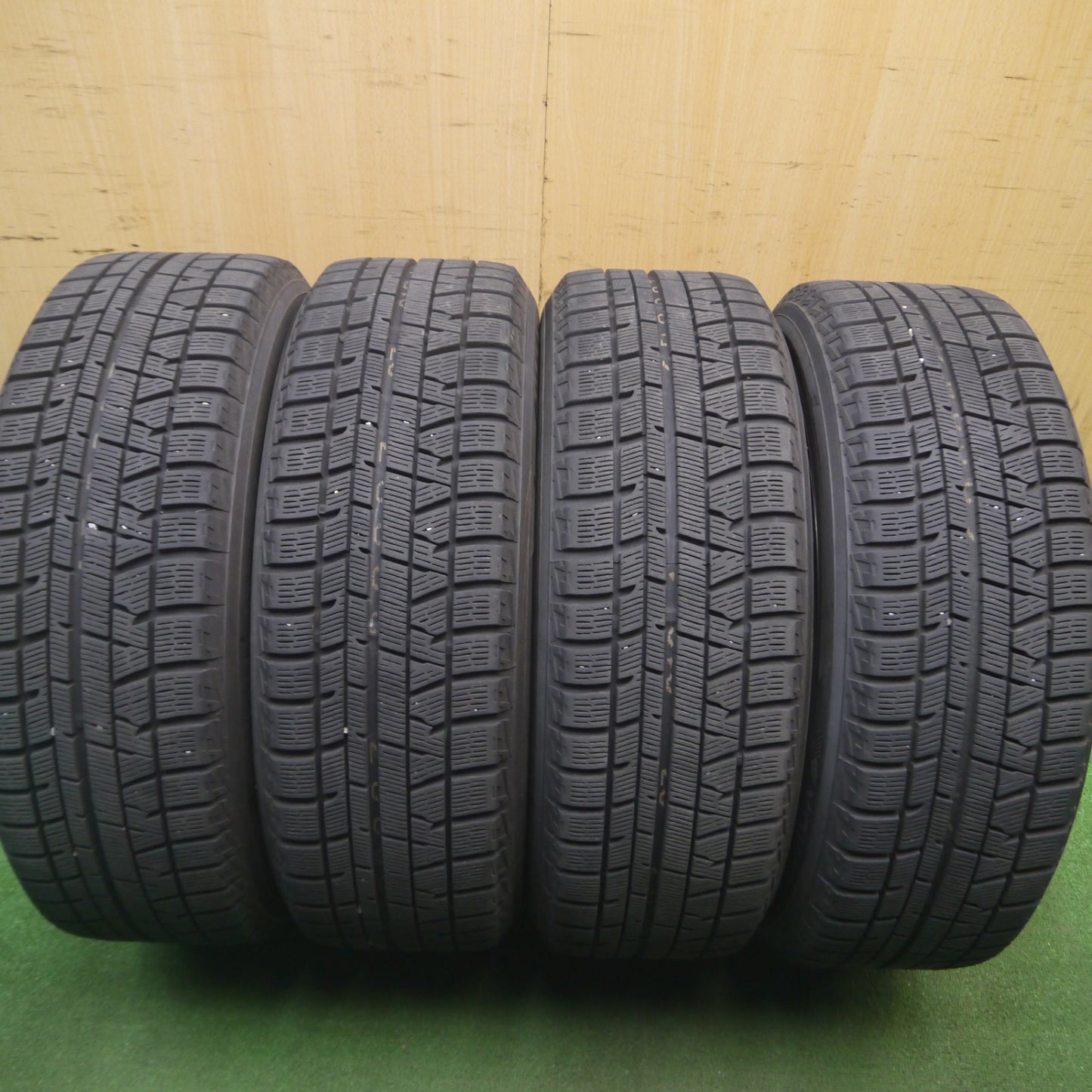 [送料無料] バリ溝！9.5分★スタッドレス 205/60R16 ヨコハマ アイスガード iG50 プラス WAREN ヴァーレン 16インチ PCD114.3/5H★5020506Hス