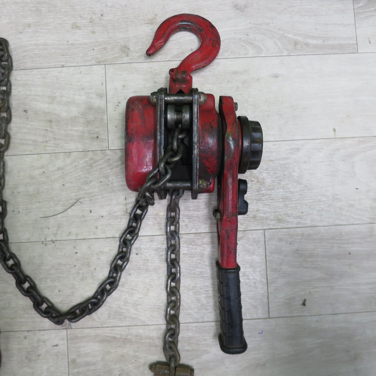 [送料無料] ☆三方良し レバー ホイスト レバー ブロック 0.8t 0.8トン 0.8TON LIFT 1.5m 手動式 荷締機 荷締め機 チェーン ガッチャ チェーン ブロック☆