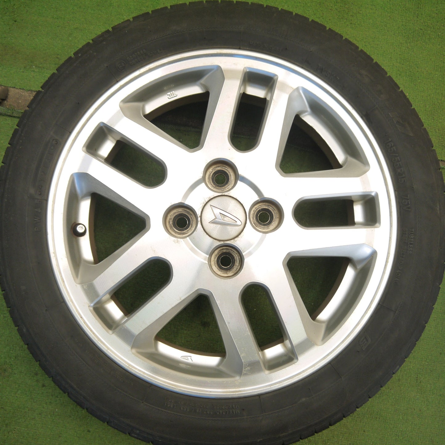 4本価格◎ダイハツ ムーヴ タント カスタム 等 純正 165/55R15 トーヨー SD-K7 15インチ PCD100/4H◎6070702Hノ
