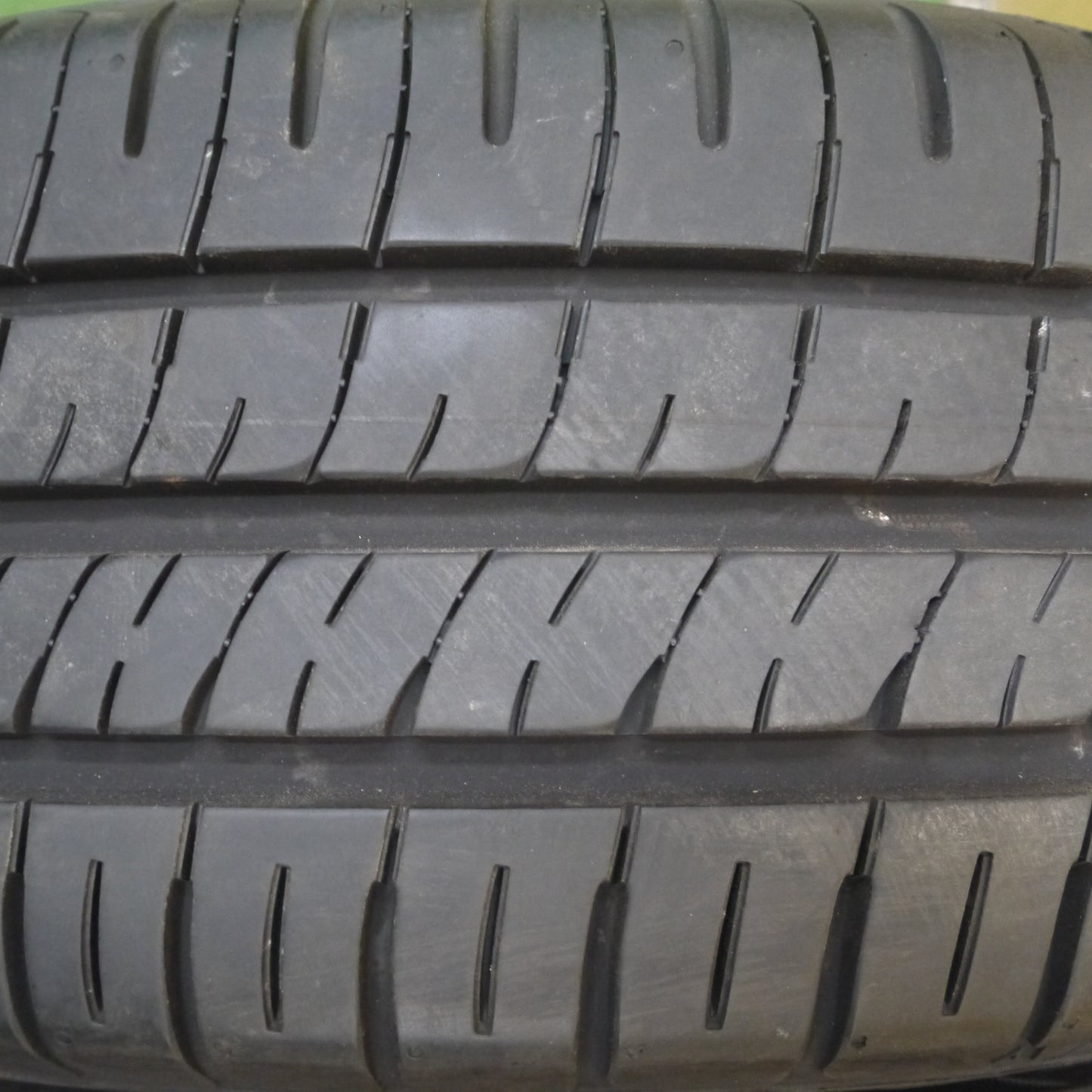 *送料無料* バリ溝！21年！キレイ！9.5分★マツダ デミオ 純正 185/60R16 ダンロップ エナセーブ EC204 16インチ PCD100/4H★4032612Hノ