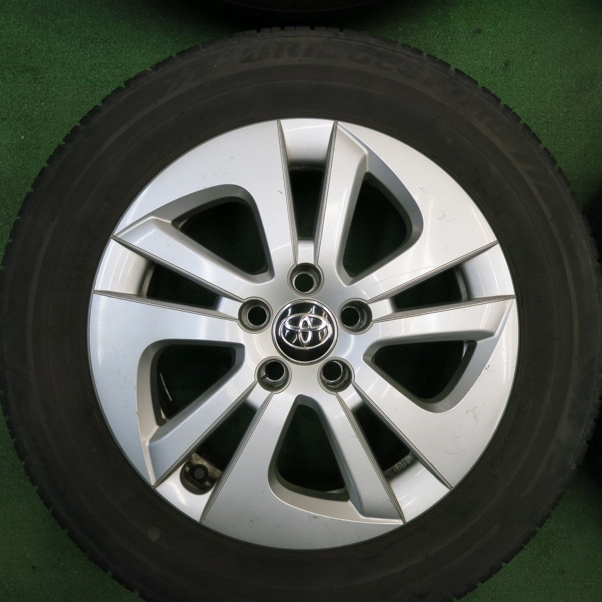 バリ溝！23年！8.5分★トヨタ 50系 プリウス 純正 195/65R15 ブリヂストン エコピア NH100 15インチ PCD100/5H★5051403TNノ