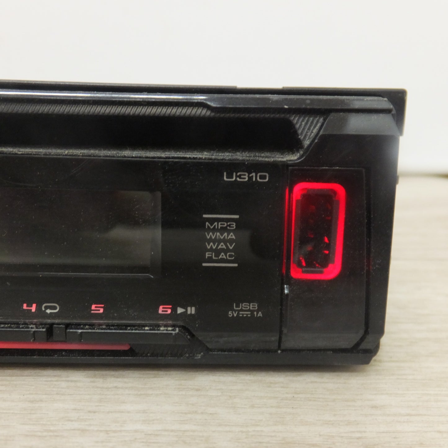 [送料無料] ★ケンウッド KENWOOD カーオーディオ 1DIN コンポ CDレシーバー U310 U310R(69★