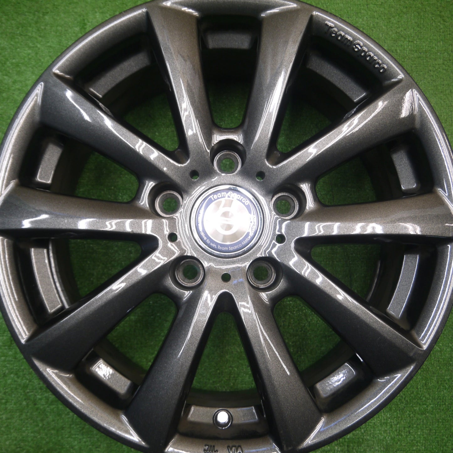 [送料無料] 4本価格★BMW MINI ミニ 等 Team Sparco チームスパルコ 16インチ ホイール 16×6.5J PCD120/5H★4111205Hホ