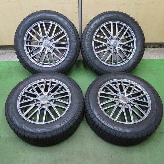 バリ溝！24年！キレイ！9.5分◎スタッドレス 205/60R16 ヨコハマ アイスガード iG70 GRASS グラス 16インチ PCD114.3/5H◎6090905NGス
