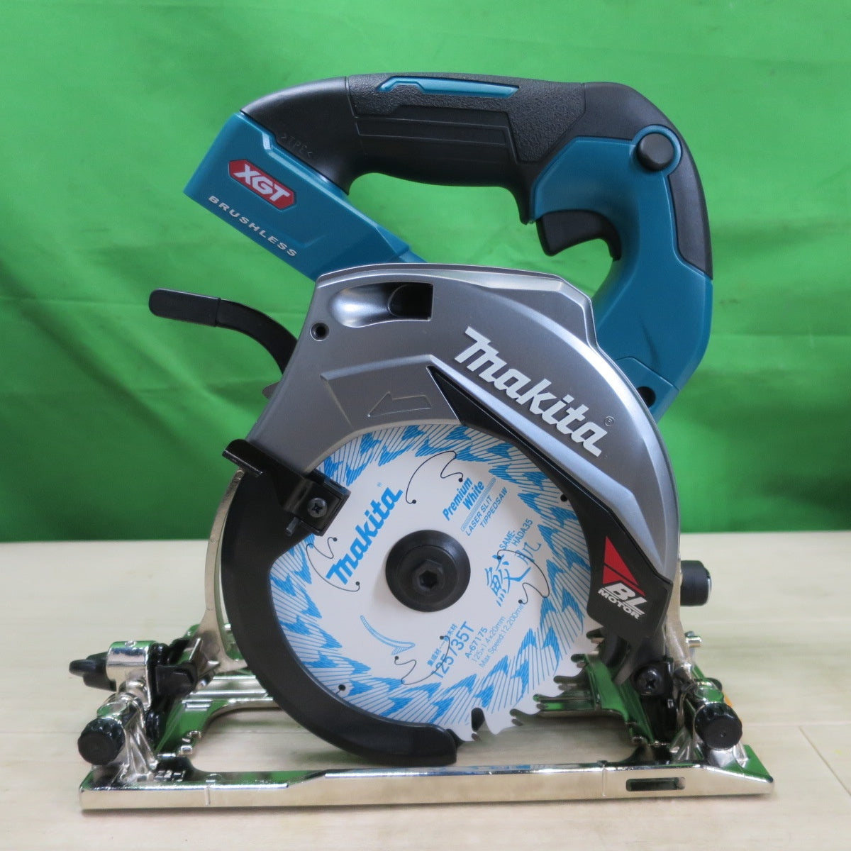 美品☆マキタ 125mm 充電式 マルノコ HS005G 電動 工具 切断機 丸のこ マルノコ 丸ノコ 丸鋸 コードレス makita☆