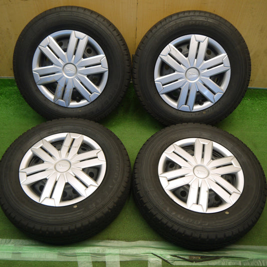 4本価格！25年◎ダイハツ アトレー 純正 スチール 145/80R12 80/78N グッドイヤー CARGO PRO カーゴ プロ 12インチ PCD100/4H◎6100204Hノ