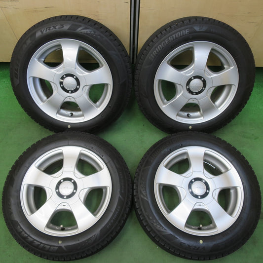 バリ溝！22年！ほぼ10分★スタッドレス 165/65R14 ブリヂストン ブリザック VRX3 Violento ヴィオレント 14インチ PCD100 114.3/4H マルチ★5050507イス