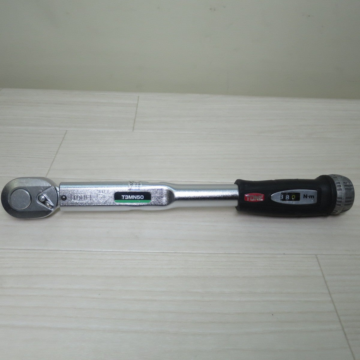 [送料無料] ☆TONE プレセット 形 トルク レンチ T3MN50 差し込み角 9.5mm 点検 整備 組立 トネ②☆