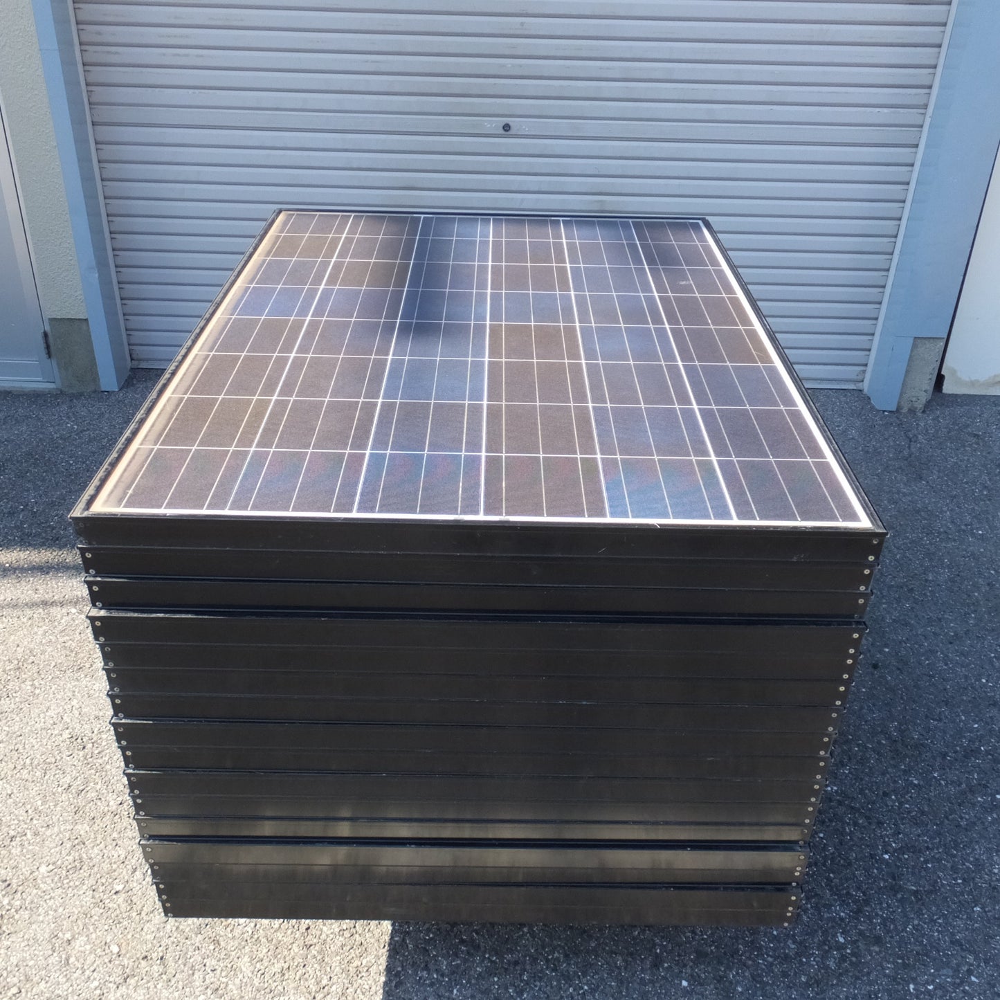 【岐阜発 直接引取限定】岐阜発★シャープ SHARP 太陽電池モジュール ND-S5C1C ソーラーパネル　600V 区分H 等級217　16枚 セット★