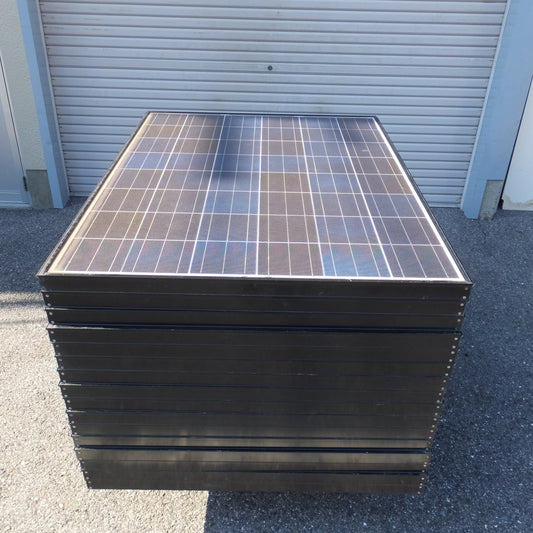 【岐阜発 直接引取限定】岐阜発★シャープ SHARP 太陽電池モジュール ND-S5C1C ソーラーパネル　600V 区分H 等級217　16枚 セット★