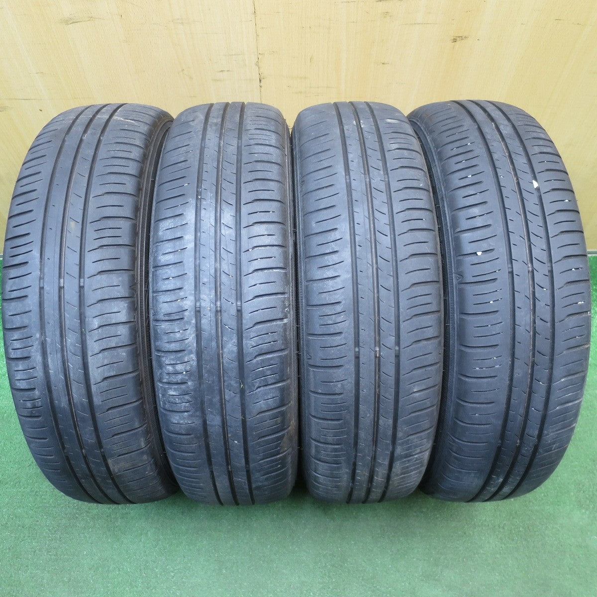 4本価格！23年★スズキ ハスラー 純正 165/60R15 ダンロップ エナセーブ EC300+ 15インチ PCD100/4H★6040904NJノ