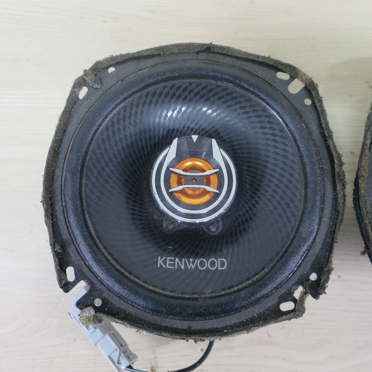 2点セット☆KENWOOD ケンウッド 17cm カスタム フィット スピーカー KFC-RS171 コアキシャル 2WAY スピーカー カー パーツ☆