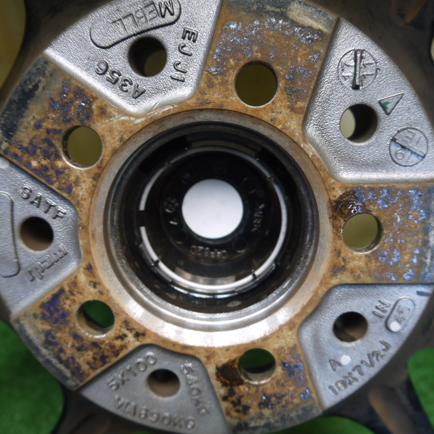キレイ★プリウス 86 BRZ 等 WedsSport SA-10R 18インチ ホイール ウェッズ スポーツ 18×7.5J PCD100/5H★6062908Hホ