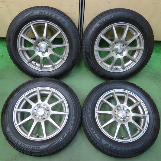 バリ溝！22年！8.5分★スタッドレス 175/65R15 ブリヂストン ブリザック VRX2 STRANGER ストレンジャー 15インチ PCD100/4H★5102409イス