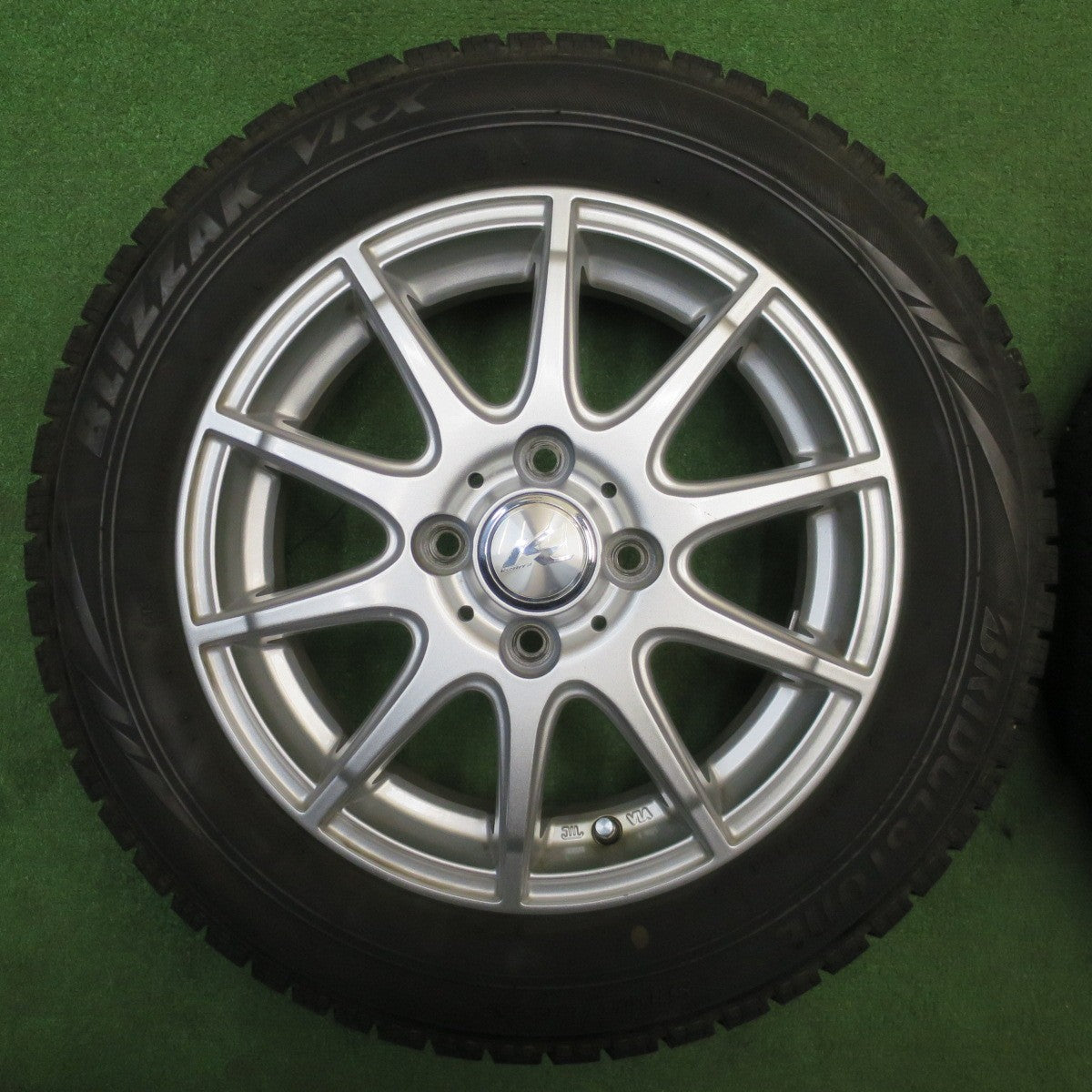 4本価格★スタッドレス 165/65R14 ブリヂストン ブリザック VRX KRAITⅡ クレイト2 14インチ ソリオ ハスラー 等 PCD100/4H★6022402NJス