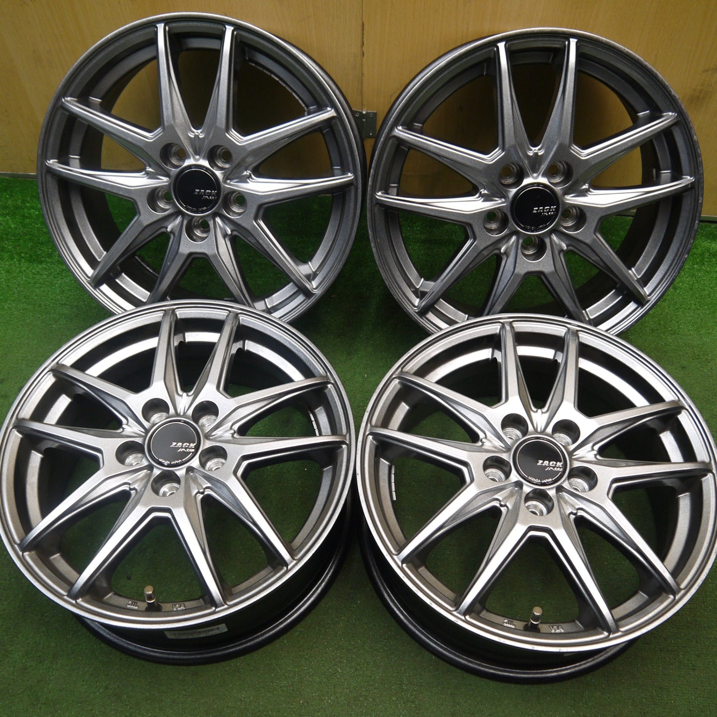 キレイ★プリウス 等 ZACK JP-550 MONZA JAPAN 15インチ ホイール 15×6J ザック モンツァ PCD100/5H★5070806Hホ