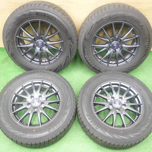 バリ溝！キレイ！9.5分★スタッドレス 215/65R16 ヨコハマ アイスガード iG70 VELVA SPORTZ ヴェルヴァ 16インチ PCD114.3/5H★6011605KTス