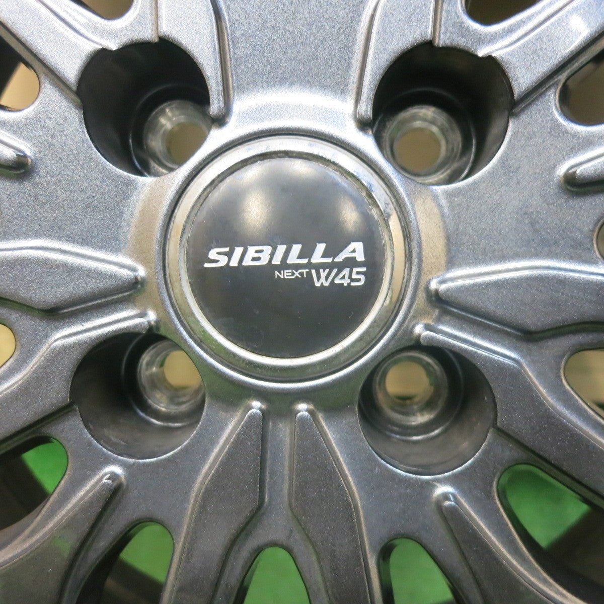 バリ溝！22年！キレイ！9分★スタッドレス 175/65R15 ダンロップ ウインターマックス WM02 SIBILLA NEXT W45 シビラ 15インチ PCD100/4H★5110301SKス