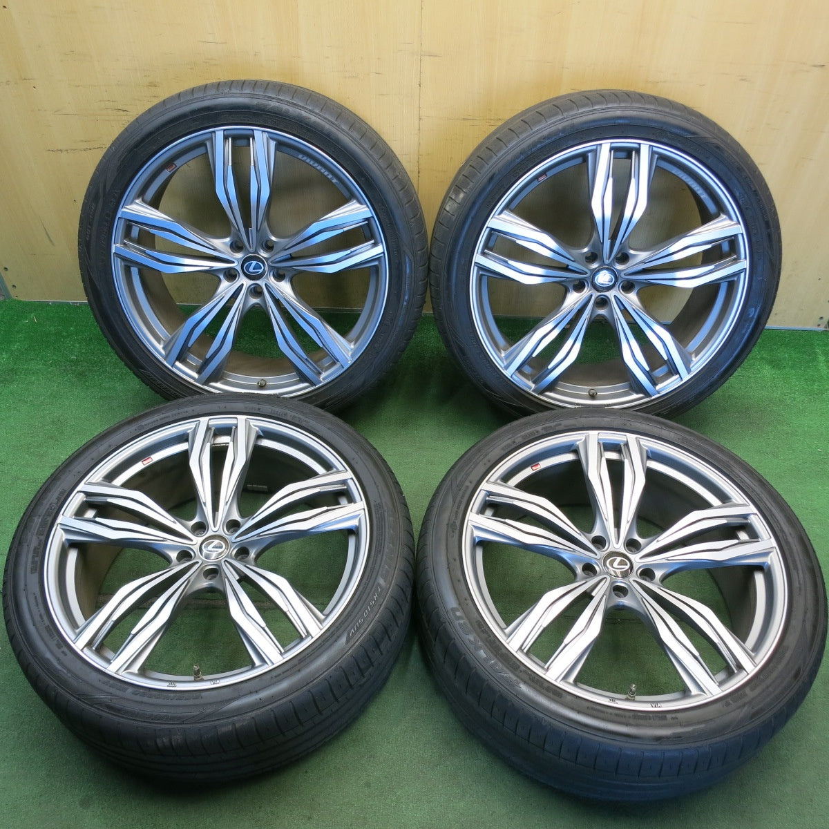 4本価格！23年★Lehrmeister VIVANT 265/40R22 ファルケン アゼニス FK510 SUV レアマイスター ヴィヴァン 22インチ PCD114.3/5H★6053105HAノ