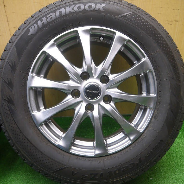 バリ溝 8.5分 2本価格★スタッドレス 215/65R16 ハンコック ウインター アイセプト IZ2A エクスター PCD114.3/5H★4101805Hス