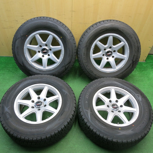 バリ溝！21年！キレイ！9.5分★スタッドレス 265/65R17 ダンロップ ウインターマックス SJ8 SJ8+ La-Strada Tirado CROSS 阿部商会 17インチ PCD139.7/6H★5121809HAス