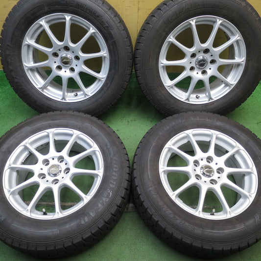 バリ溝！22年！キレイ！9.5分★スタッドレス 215/65R16 グッドイヤー アイスナビ7 SCHNEIDER シュナイダー 16インチ PCD114.3/5H★5080803NJス