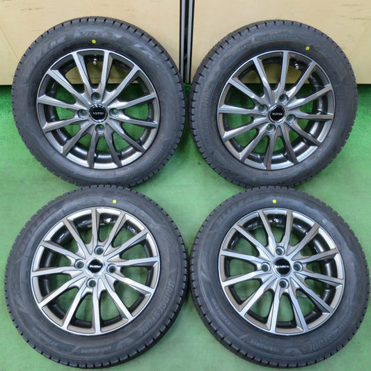 未使用！24年★スタッドレス 155/65R14 ブリヂストン ブリザック VRX3 BALMINUM バルミナ 14インチ PCD100/4H★4122703イス