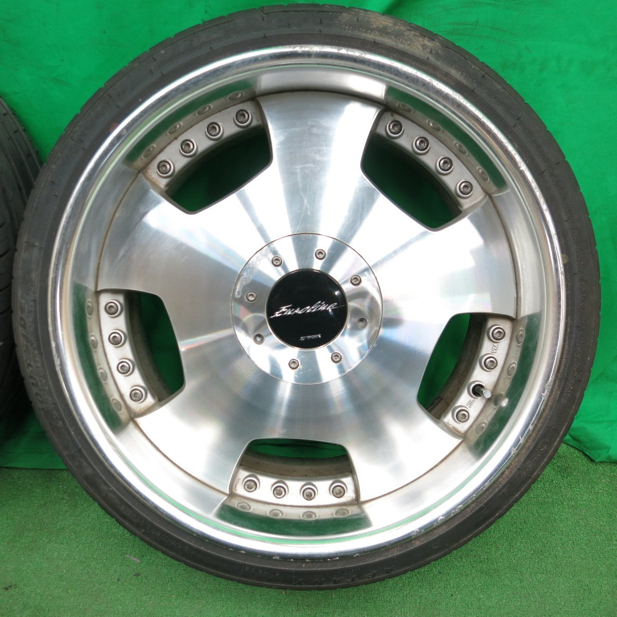 送料無料* 4本！22年☆WORK ユーロライン 225/35R19 アプタニー SPORT