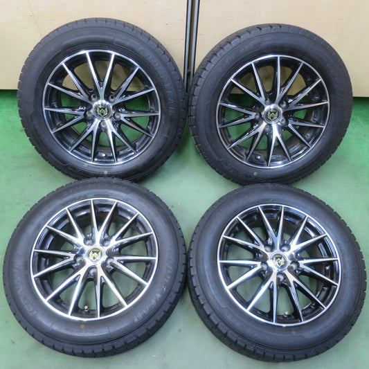 バリ溝！9分★スタッドレス 205/60R16 グッドイヤー アイスナビ7 RiZLEY ライツレー 16インチ PCD114.3/5H★6043013イス