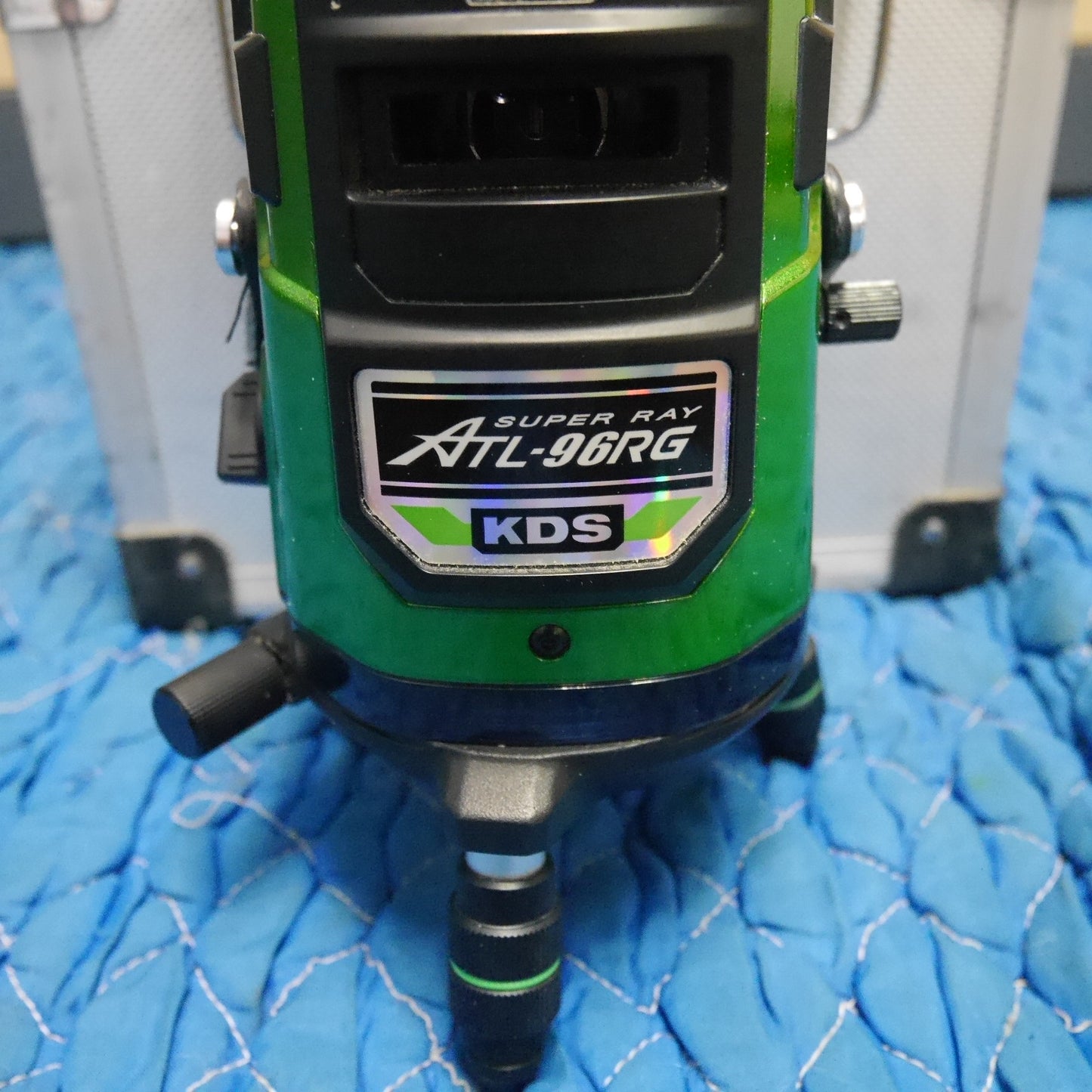 [送料無料] 付属品付き☆ムラテック KDS 360° 高輝度 グリーン レーザー 墨出し器 ATL-96RG レーザー レシーバー LRV-4GD☆