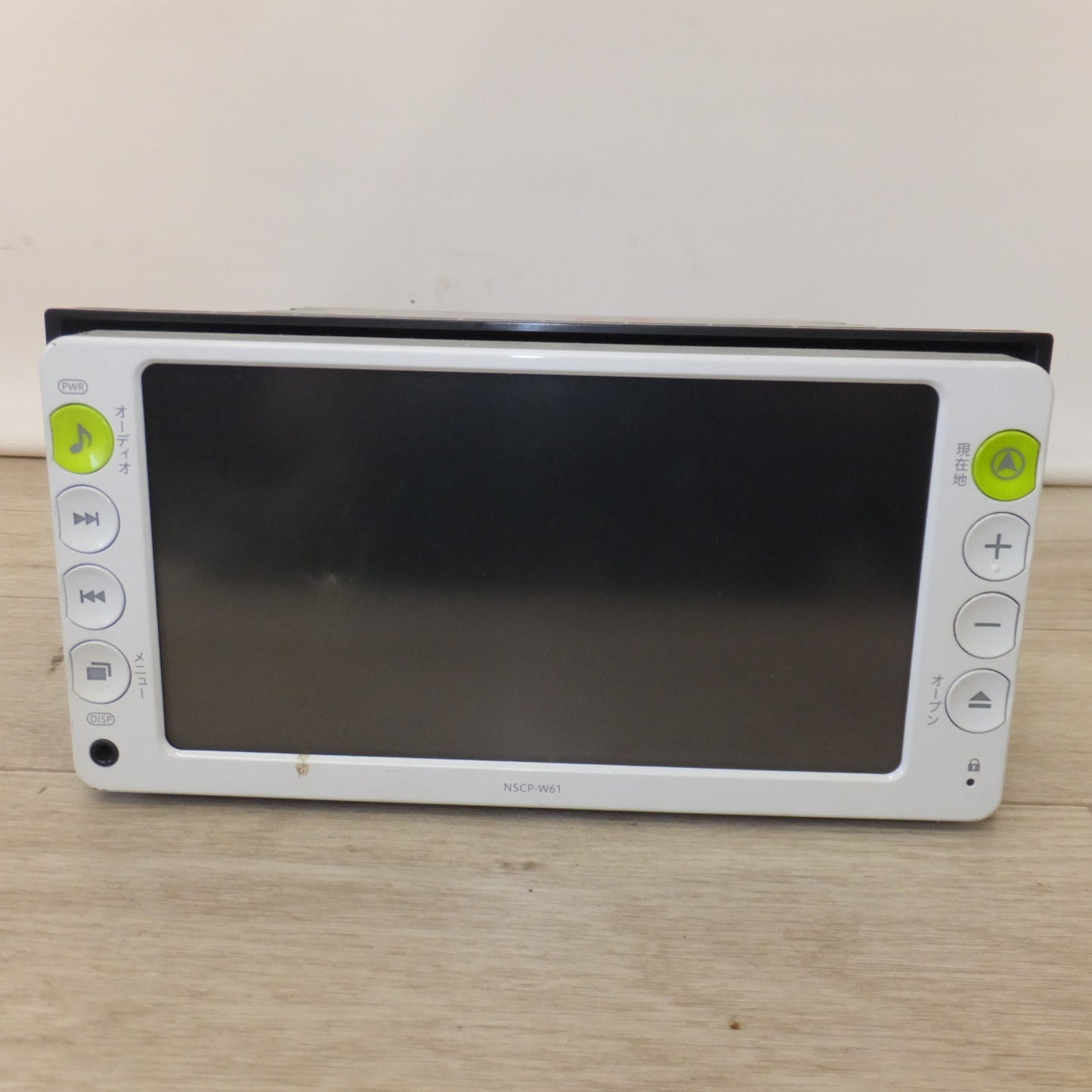 [送料無料] 現状品★パイオニア製 トヨタ 純正 メモリーナビ マルチAVステーション NSCP-W61 08545-00U60 セキュリティロック(21)★