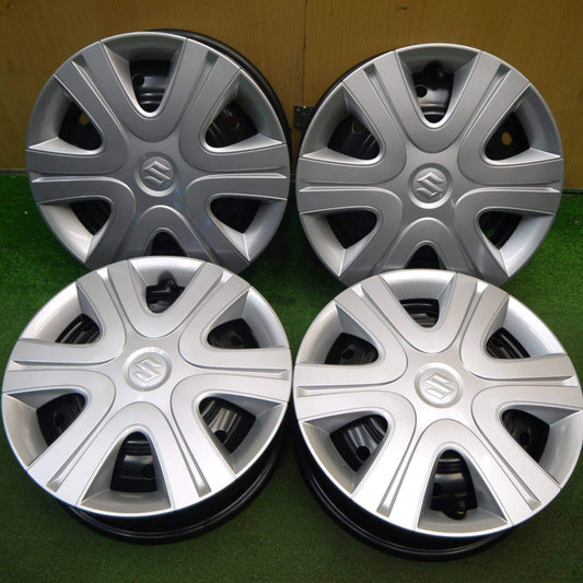 新車外し★スズキ スペーシア ハイブリッドＧ 純正 スチール ホイール 14インチ 14×4.5J PCD100/4H★5032109Hホ