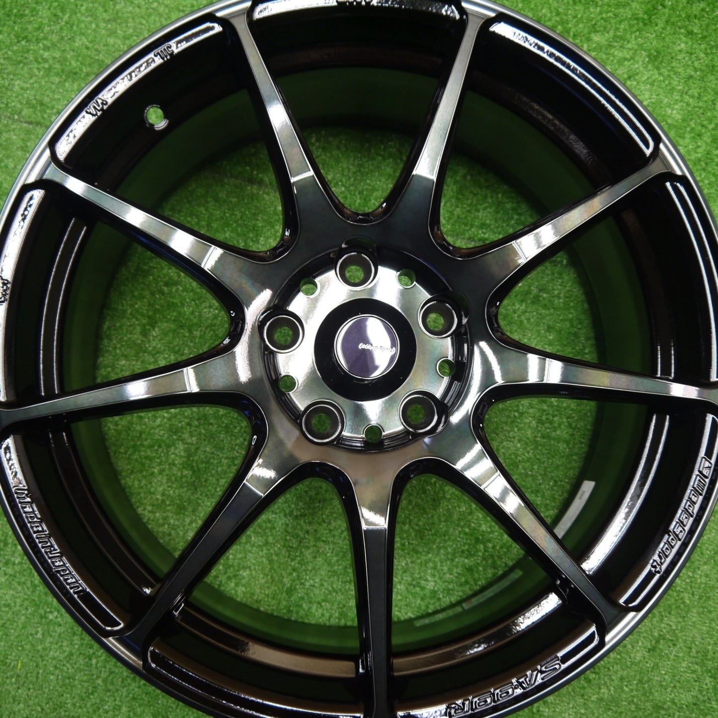 未使用！付属品付き★Weds Sport SA-99R 18インチ ホイール 18×7.5J ウェッズスポーツ PCD114.3/5H★5101401Hホ