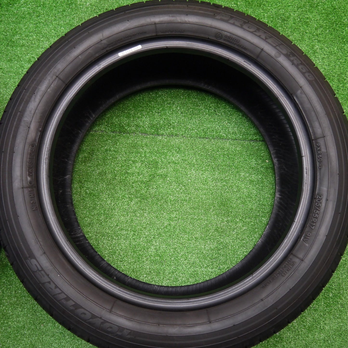 超バリ溝！24年！9.5分以上★205/55R17 トーヨー プロクセス R60 タイヤ 17インチ ノア ヴォクシー MINI ミニ クロスオーバー 等★5101403Hノタ