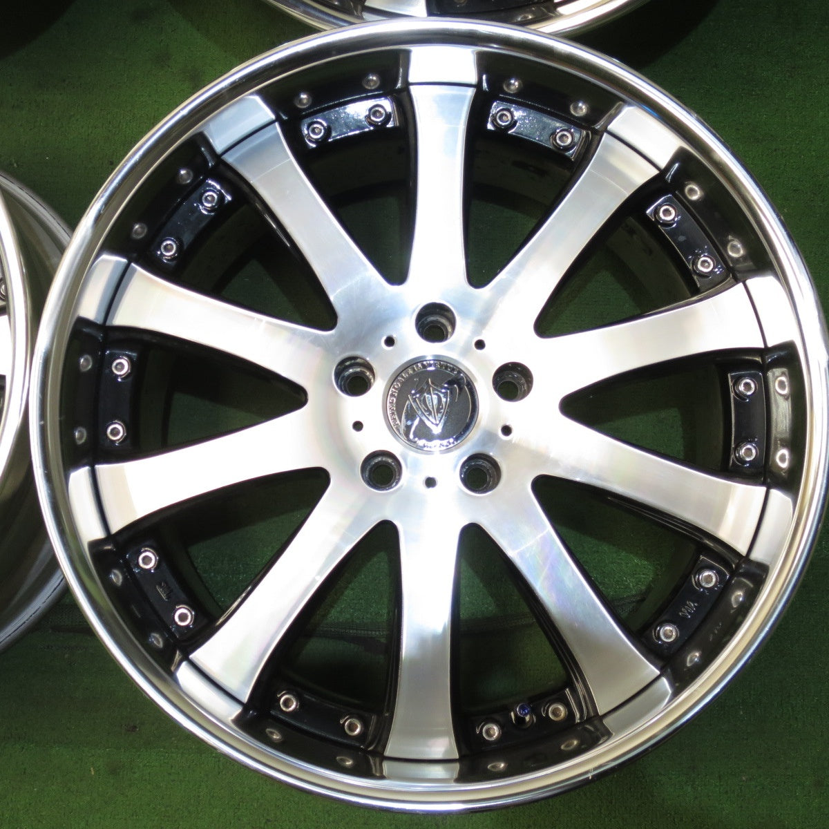 *送料無料* 4本価格★BMW レクサス等 VIENNA ヴィエナ ツウェール タナベ ホイール 20インチ 20×8.5J 20×9.5J PCD120/5H★4040902クホ