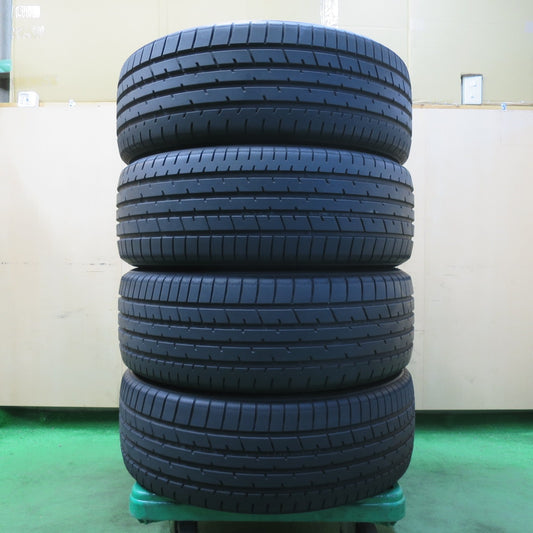[送料無料] バリ溝！24年！9.5分以上★225/55R19 トーヨー プロクセス R46A タイヤ 19インチ ハリアー アルファード ヴェルファイア等★4111304イノタ