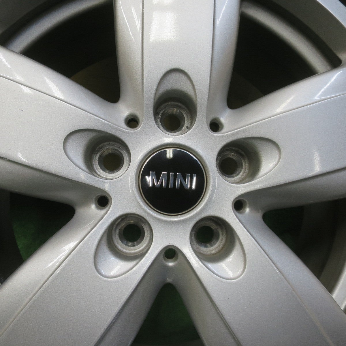 バリ溝！22年！キレイ！9.5分◎BMW MINI F54 クラブマン 純正 205/55R16 スタッドレス ハンコック ウインター アイセプト IZ 2A ミニ 16インチ PCD112/5H◎6100806イス