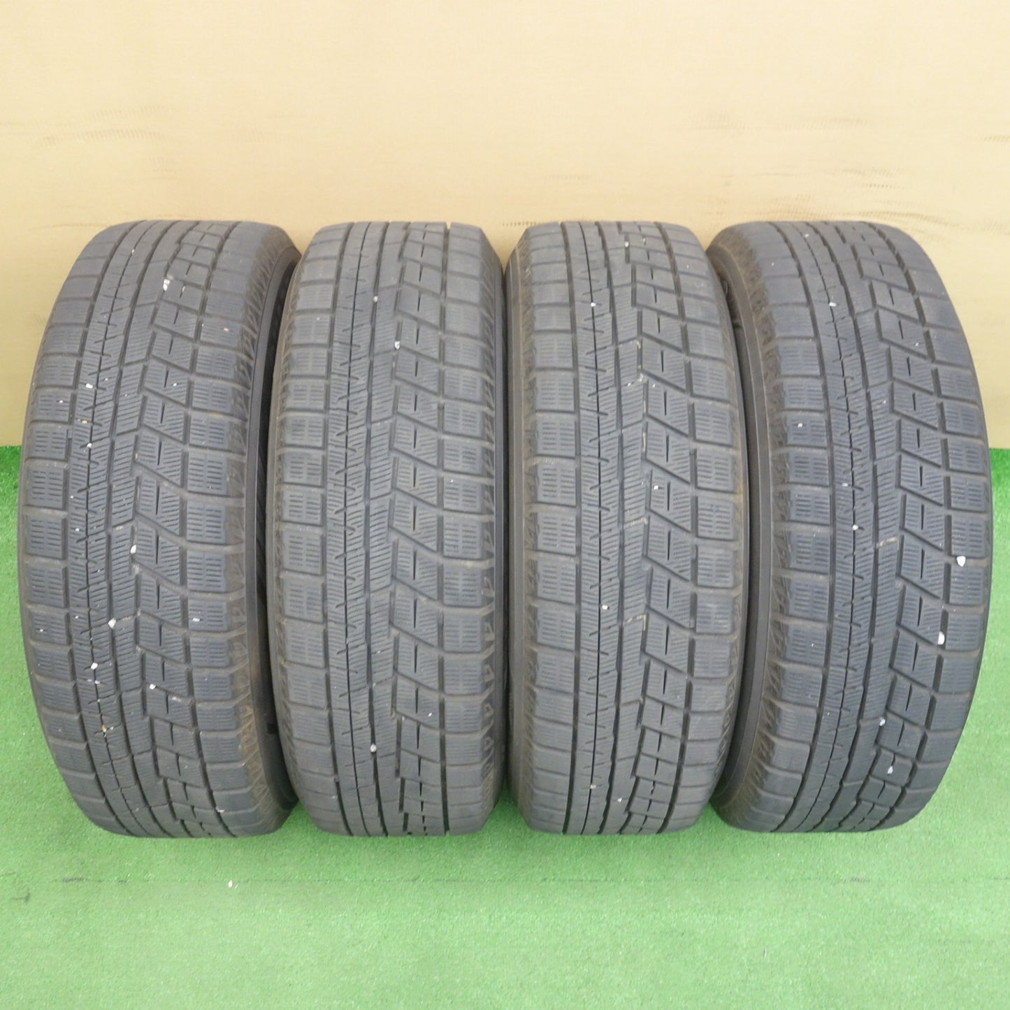 バリ溝！22年！キレイ！9.5分★スタッドレス 205/60R16 ヨコハマ アイスガード iG60 E sprine 社外 アルミ 16インチ PCD114.3/5H★6032901KTス
