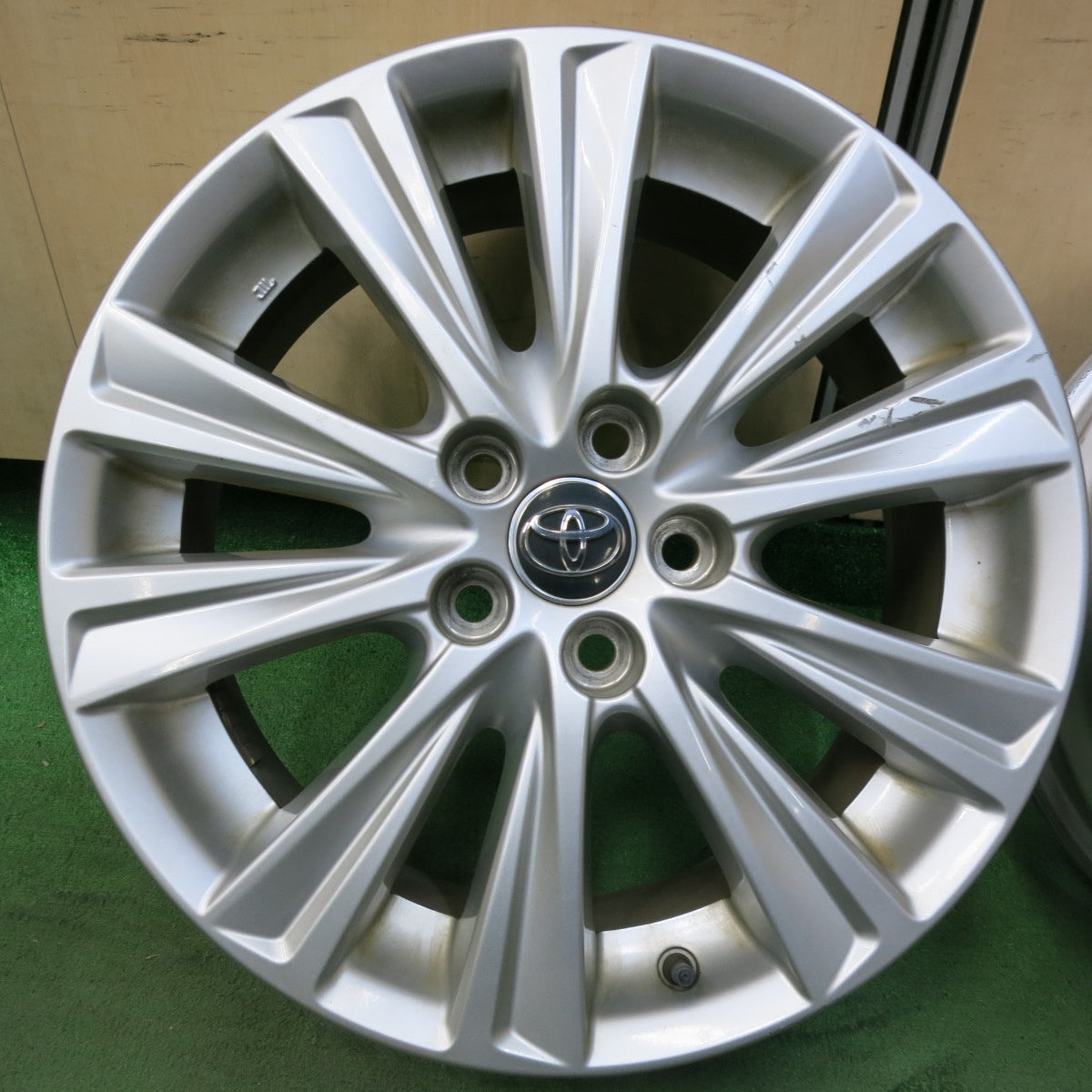 [送料無料] 4本価格★トヨタ 30系 アルファード ヴェルファイア 純正 ホイール 18インチ 18×7.5J PCD114.3/5H★5021001SYホ