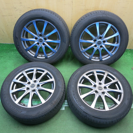 バリ溝！24年！キレイ！9.5分◎215/60R17 トーヨー プロクセス CL1 SUV Exceeder エクシーダー 17インチ PCD114.3/5H◎6092402HAノ