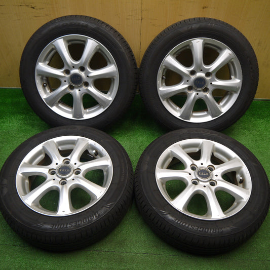 バリ溝！23年！9分★155/65R14 ブリヂストン エコピア NH200C FEID フェイド 14インチ PCD100/4H★5111701Hノ