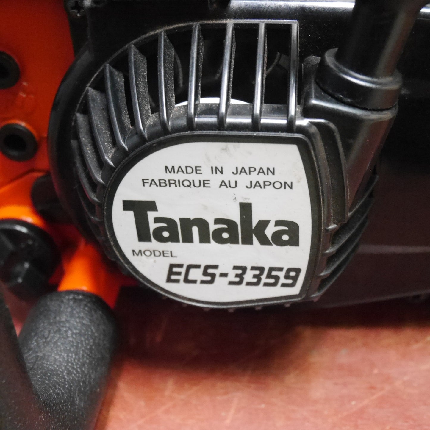 [送料無料] ☆Tanaka タナカ エンジン チェンソー ECS-3359 約35cm チェーンソー 切断機 工具 ジャンク品☆