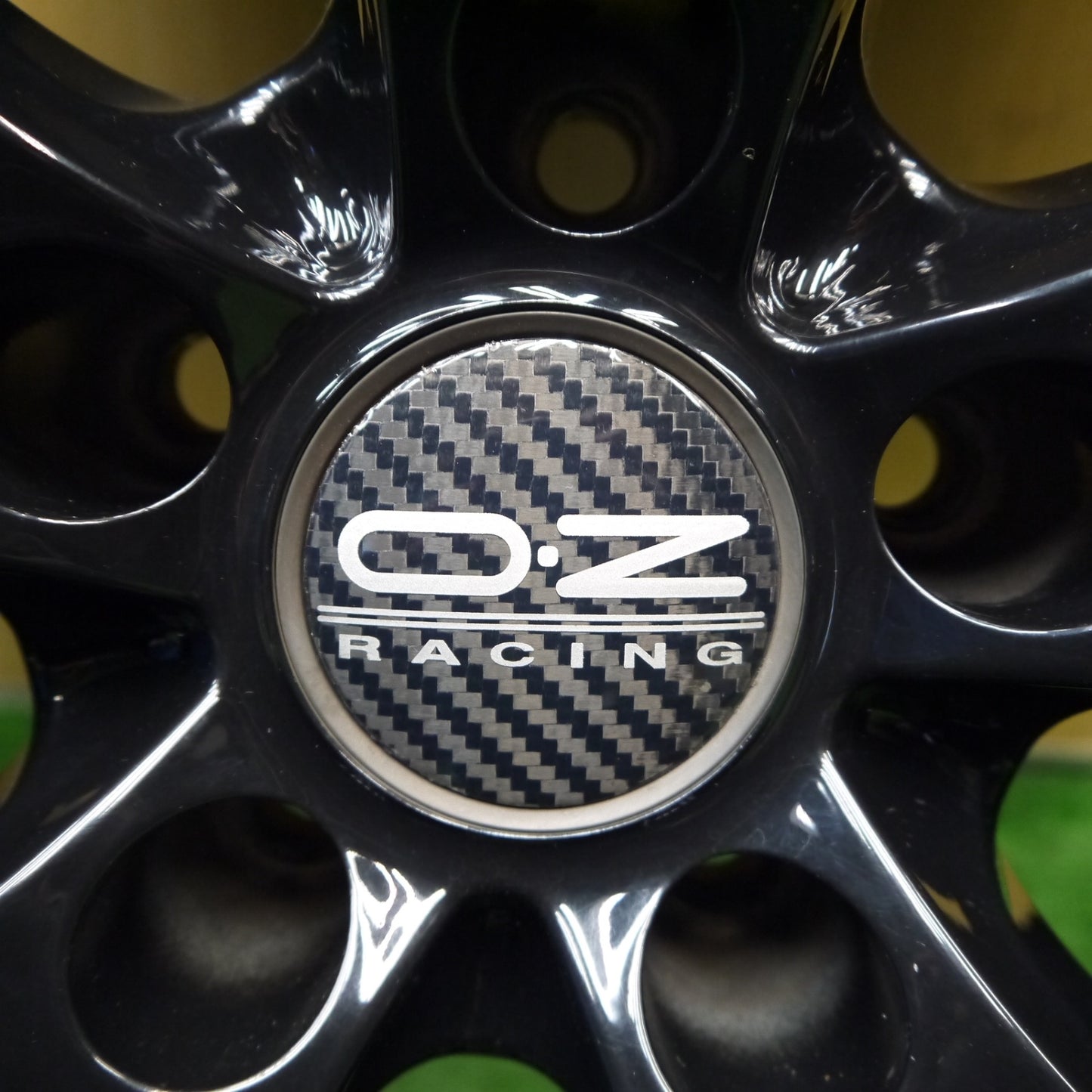 バリ溝！22年！キレイ！9.5分★BMW 等 O・Z RACING Leggera HLT 245/35R19 ブリヂストン ポテンザ RE004 19インチ OZ レッジェーラ PCD120/5H★5051204Hノ
