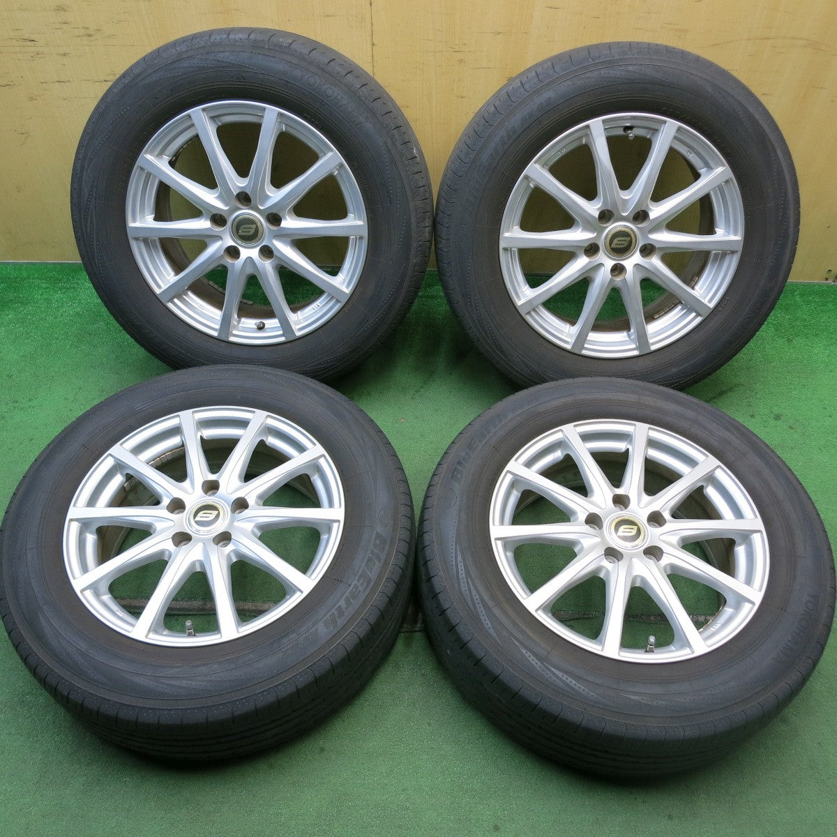 4本価格★225/65R17 ヨコハマ ブルーアース RV-02 STRANGER ストレンジャー 17インチ PCD114.3/5H★5082408HAノ