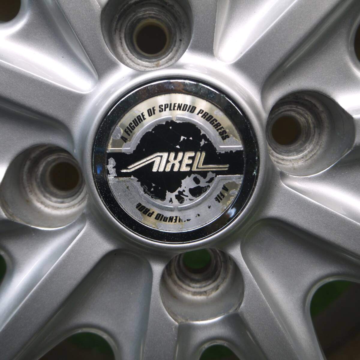 バリ溝！9分★スタッドレス 165/70R14 ダンロップ ウインターマックス WM01 AXEL アクセル 14インチ PCD100/4H★4072902Hス