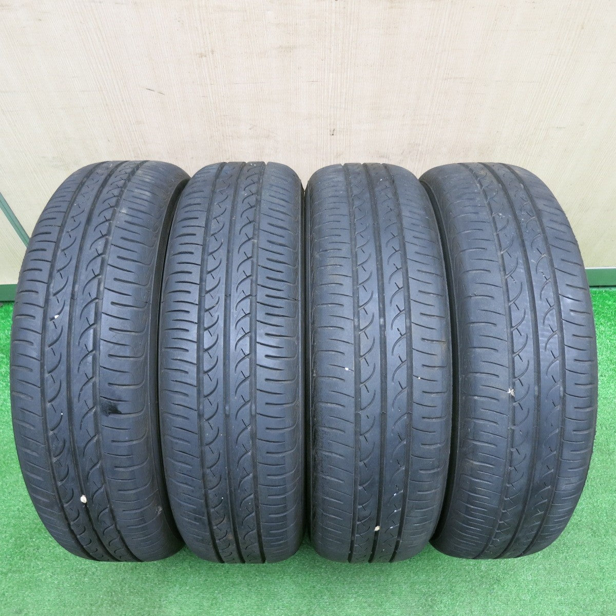 [送料無料] キレイ！21年★ホンダ JF1 JF2 N-BOX 純正 155/65R14 ヨコハマ ブルーアース 14インチ Nボックス PCD100/4H★4120905TNノ