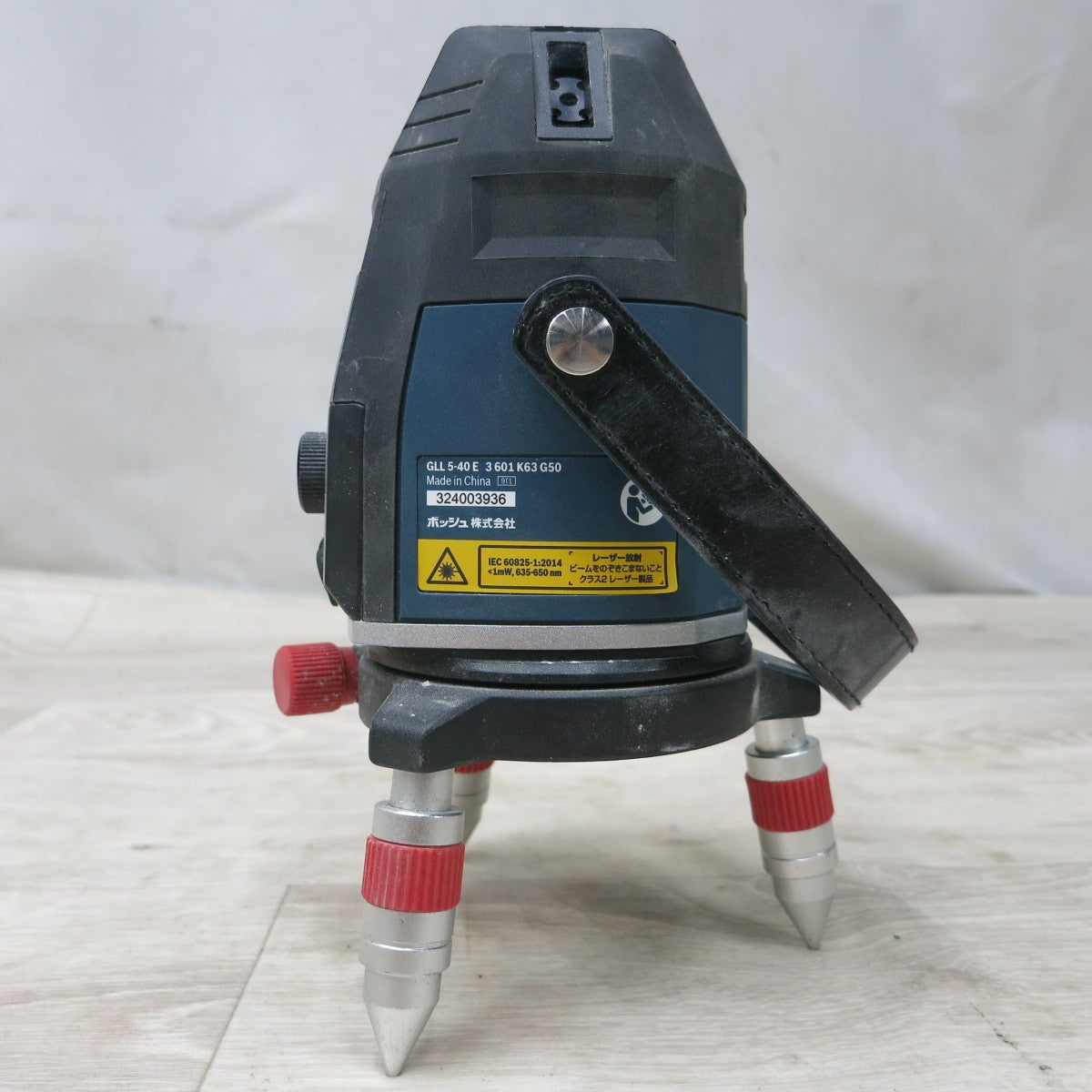 [送料無料] ◆ボッシュ 電子整準方式 レーザー 墨出し器 GLL5-40E 受光器 ケース 付き 墨出器  BOSCH 電動 工具◆