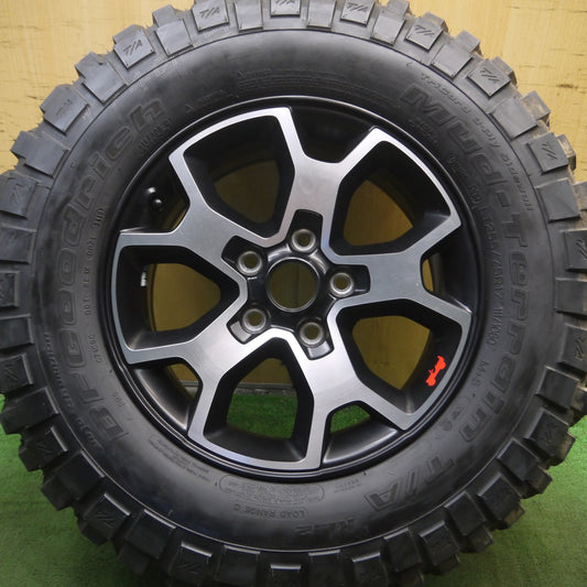 *送料無料* 新車外し★ジープ ラングラーアンリミテッド ルビコン 純正 255/75R17 BFグッドリッチ Mud-Terrain T/A KM2 PCD127/5H★4031906Hノ