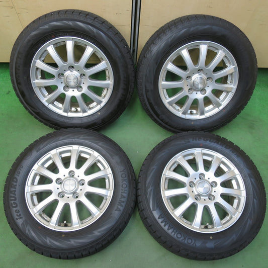 バリ溝！23年！9.5分以上★スタッドレス 195/65R15 ヨコハマ アイスガード iG70 Tirado@ La-Strada 阿部商会 ティラード ラストラーダ 15インチ PCD114.3/5H★5101409イス